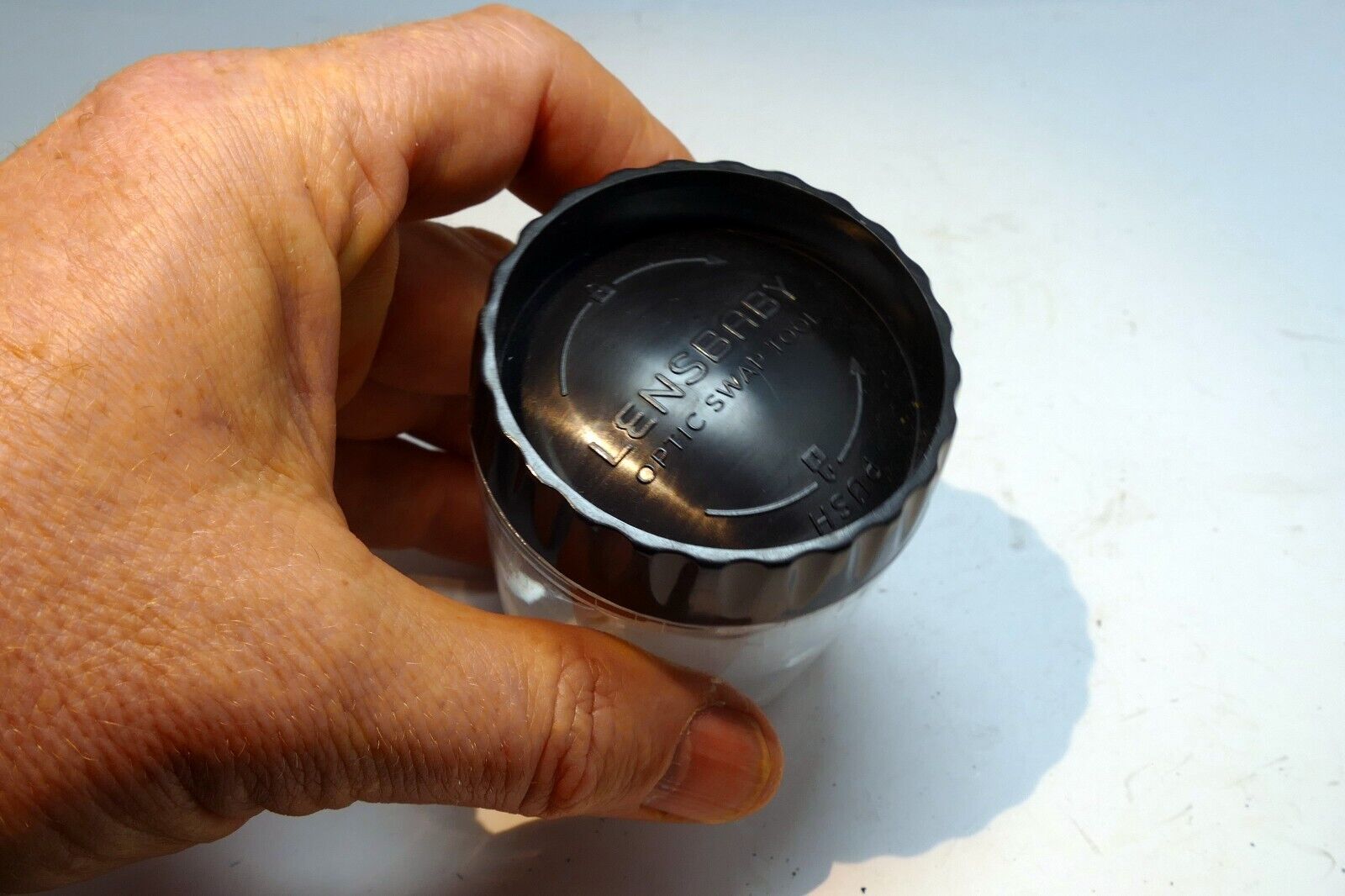 Lensbaby Hard Case for Optic Pinhole Double Glass HTF 50mm lens  - OEM Genuine