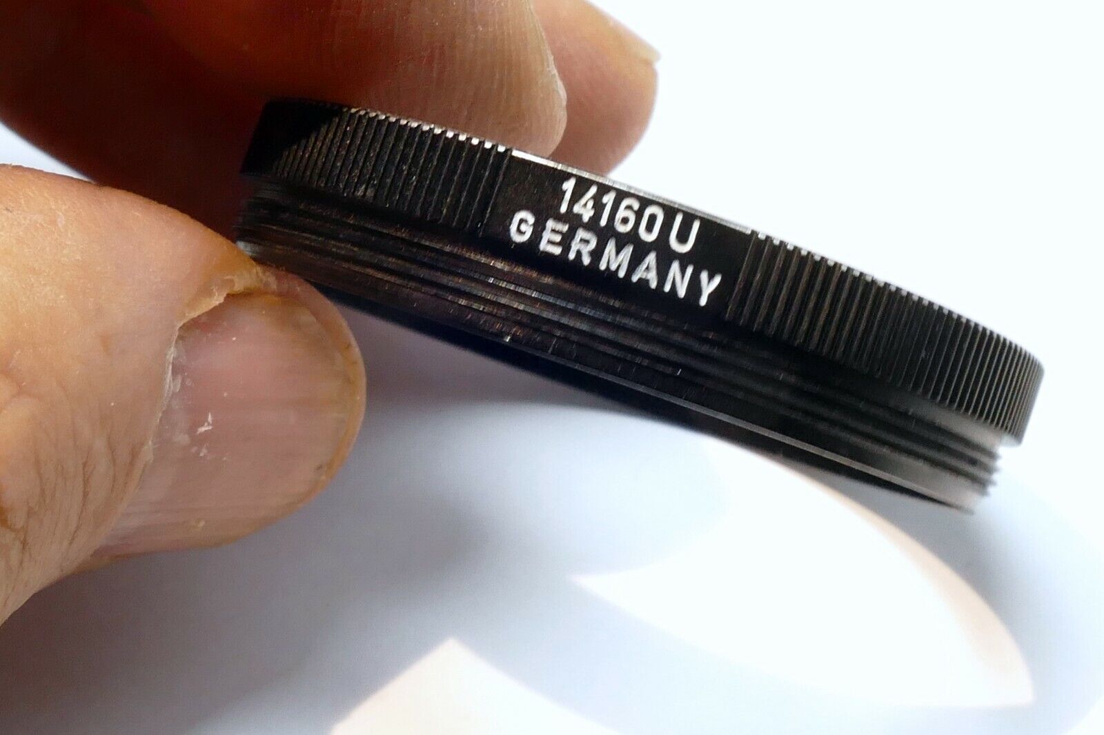 Leica Leitz 14160 U Series 6 lens retaining ring screw in threaded 44mm