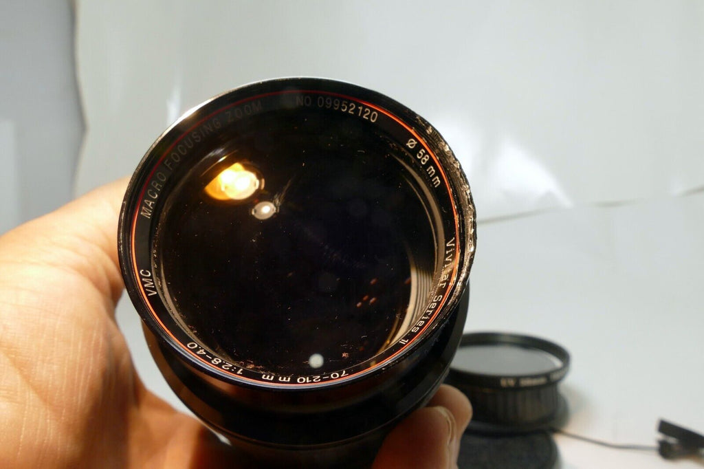 Vivitar Series 1 70-210mm f2.8-4 Macro Focusing Zoom for CANON FD = PARTS AS IS