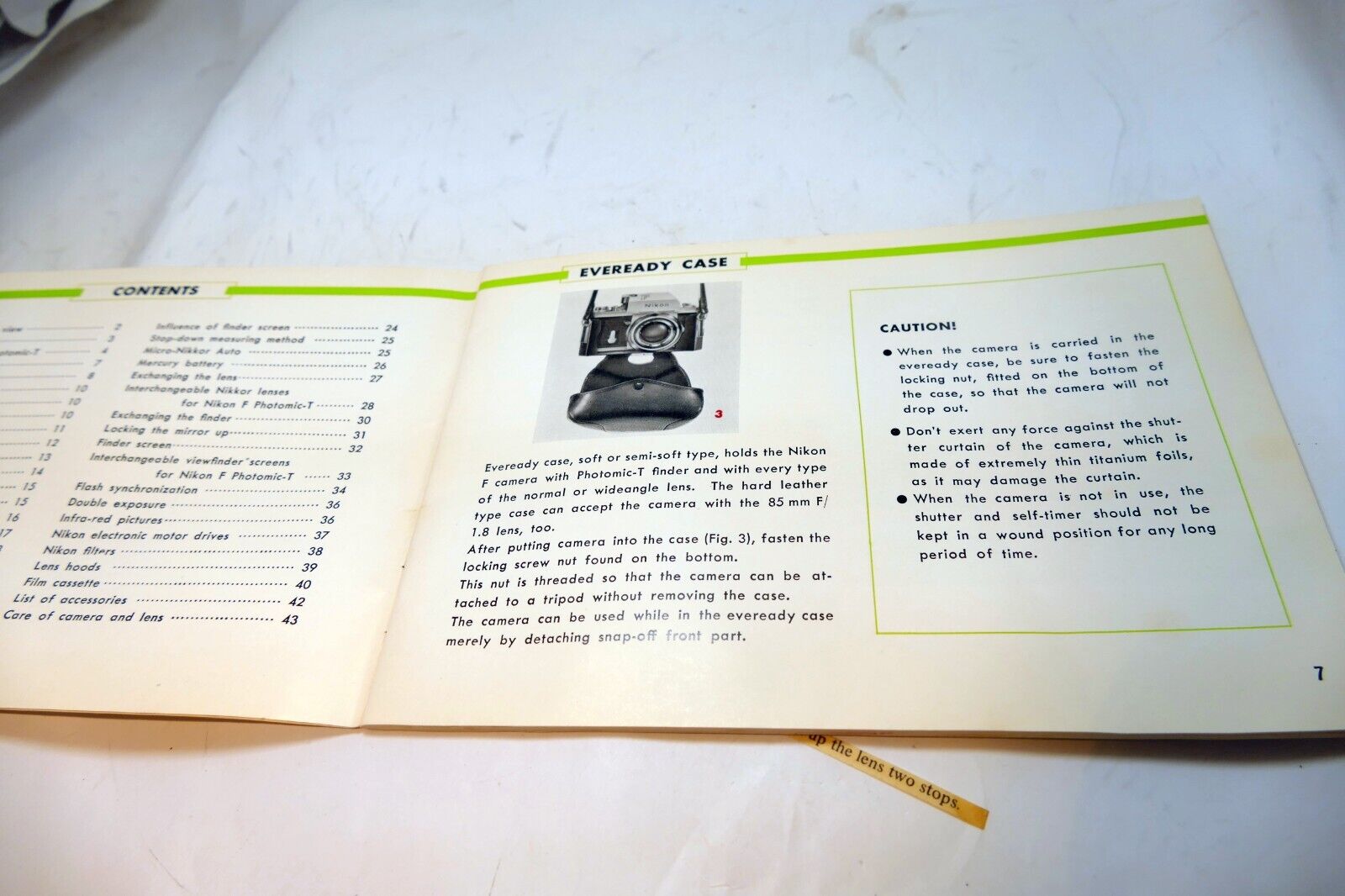 Nikon F T Tn  Photomic finder Metered Prism Instructions manual guide English EN