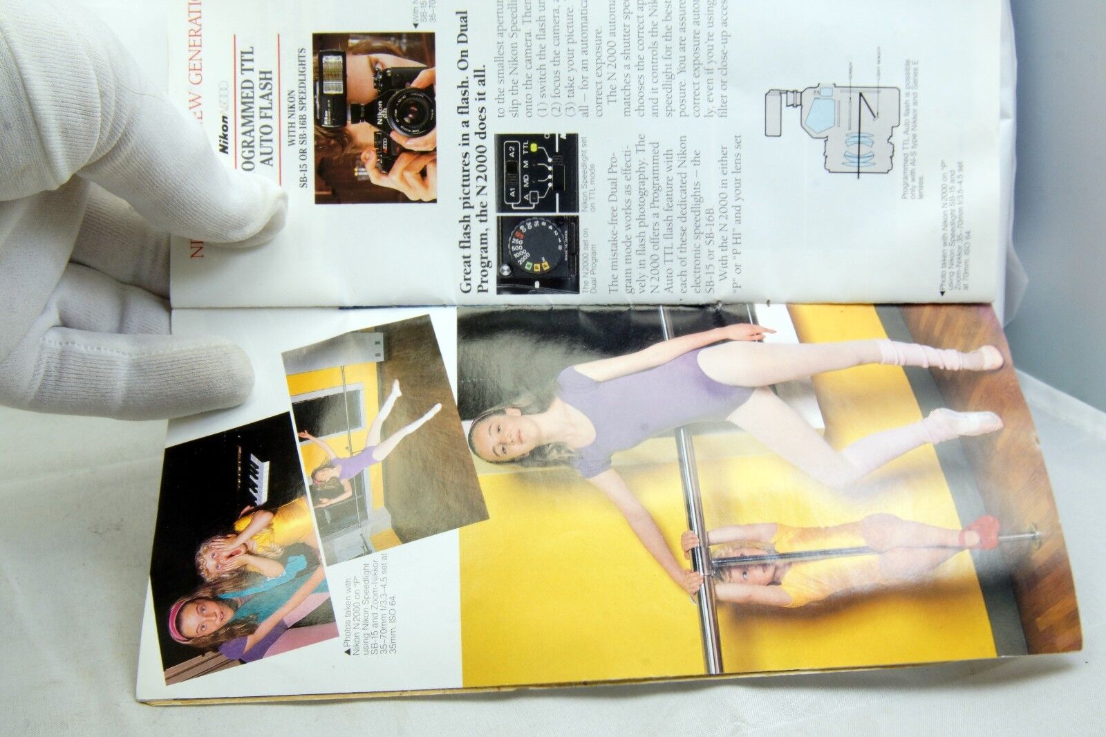 Nikon N2000 camera Short  Brochure Guide 30 pages accessory information guide