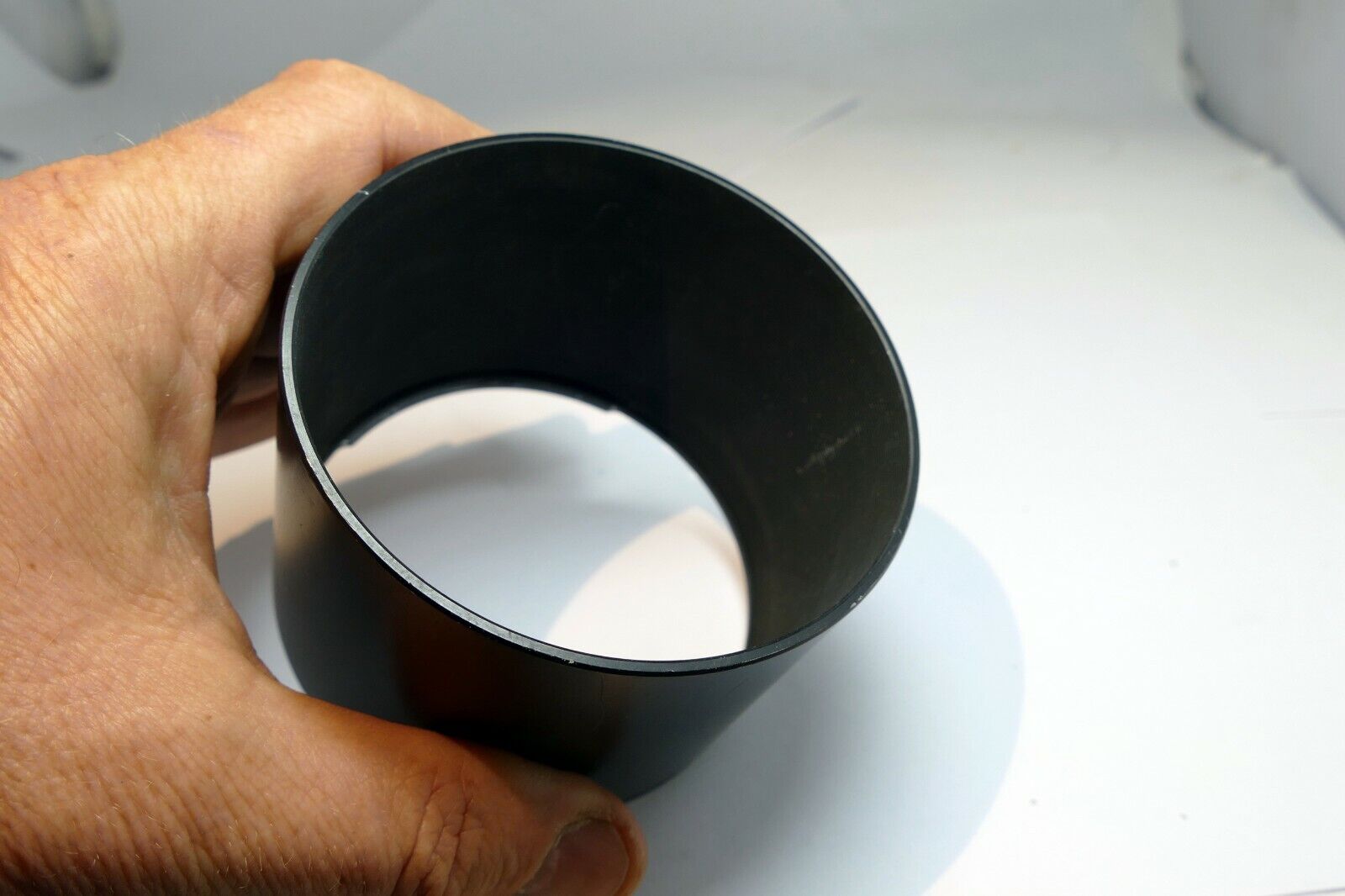 81mm ID Bayonet Lens Hood Shade twist on type telephoto metal