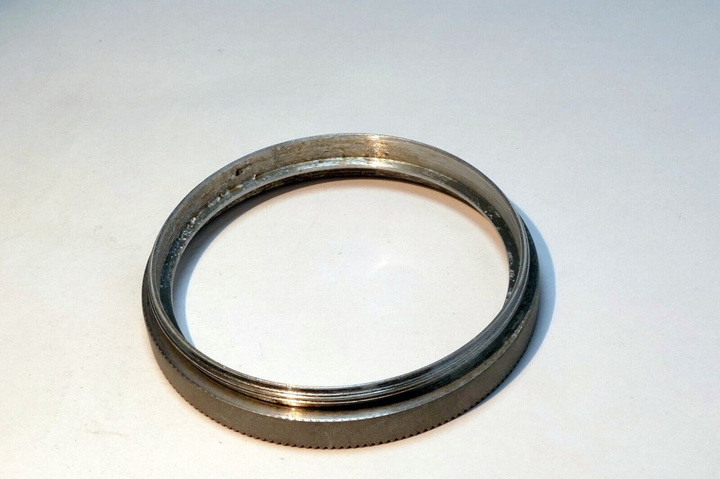 Tiffen 54mm (series VII 7) Filter retaining ring screw in made in USA (chrome)