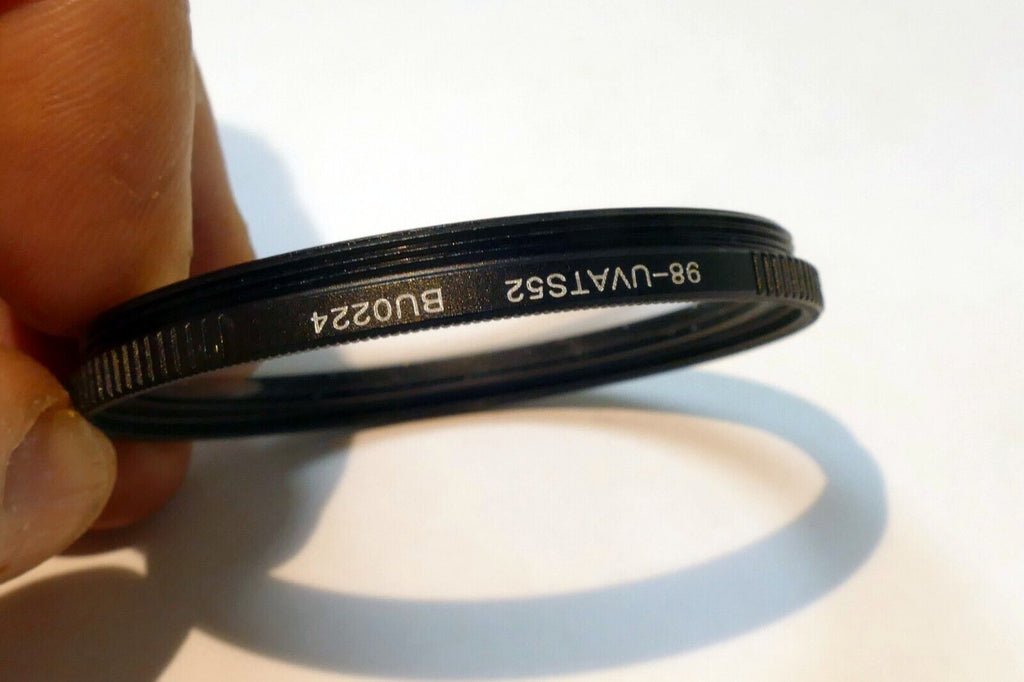 Chiaro T98 MC UV Protector 52mm filter w/ ribbed rim for wide angle