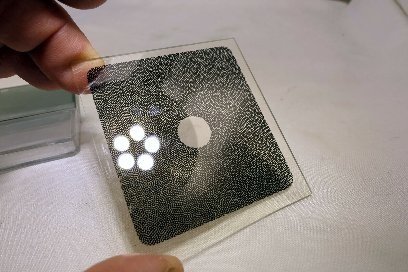 Cokin A 063 Center Spot Grey 2 A series lens filter square portraiture diffuser