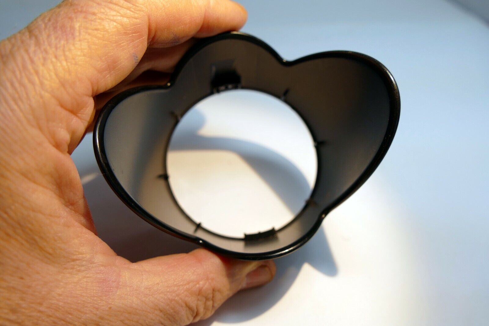 64.5mm ID Slip on type plastic Lens Hood unknown brand