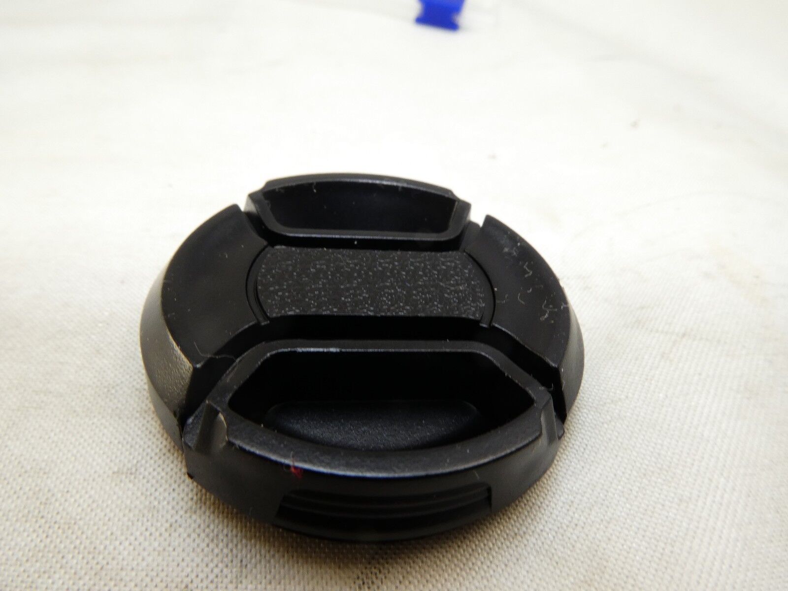 37mm Black Front Cap  snap on type for Sony Handicam Camcorder