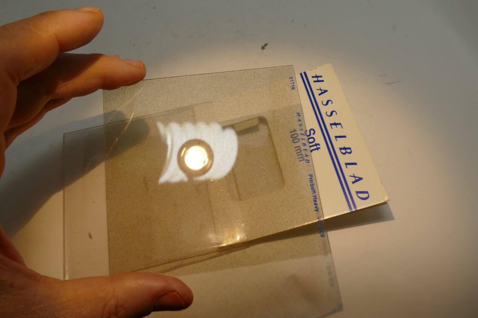 Hasselblad Soft 100mm  Heavy 51718 Square Filter 4X4' Diffusion portraiture