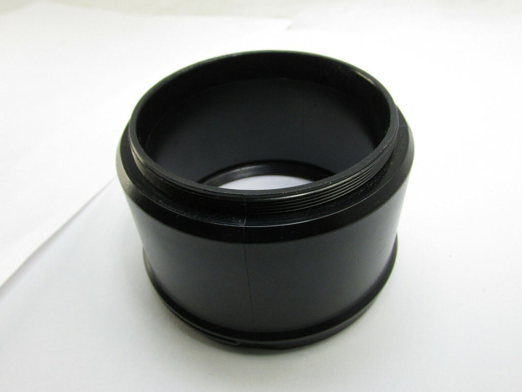 55.5mm OD Plastic Lens Hood Shade unknown brand Threaded on end and twist other