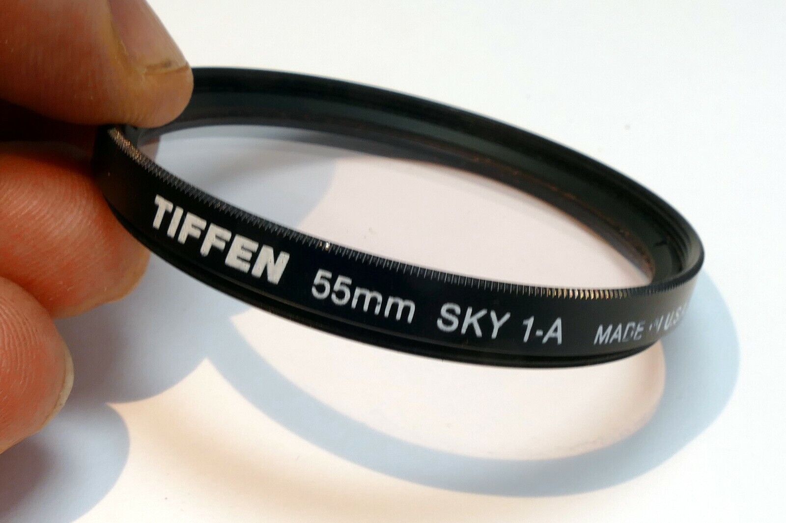 Tiffen 55mm Filter Skylight 1A sky worming made in USA