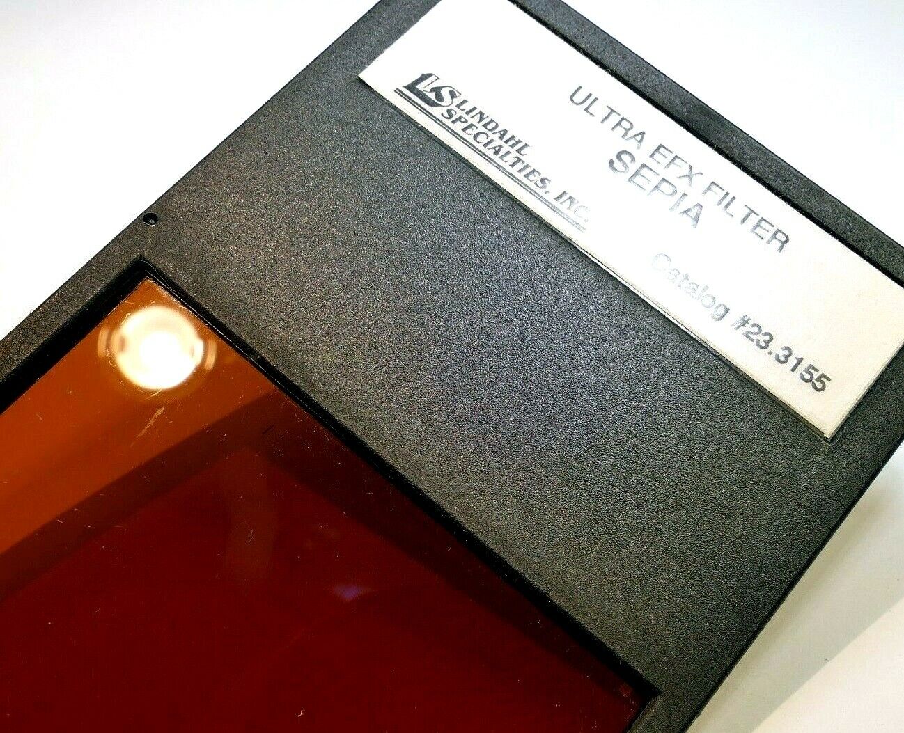 LINDAHL Specialties Ultra EFX SEPIA Drop in Lens Filter square 3X3"