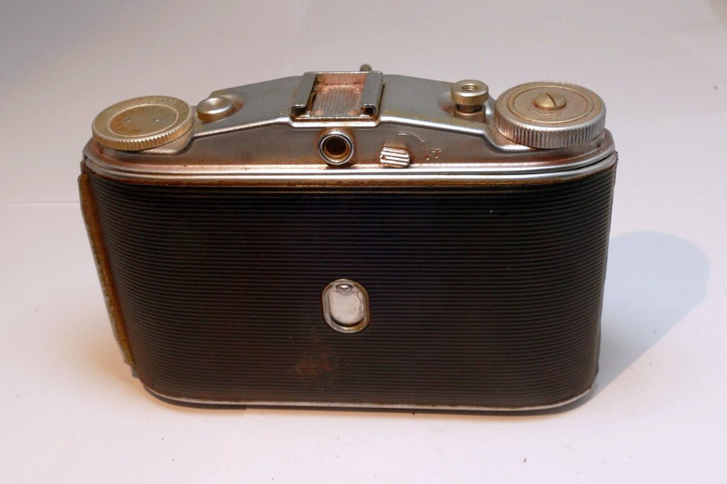 Agfa-Ansco Speedex Special Folding Camera With 85mm f/4.5 Apotar Lens 4X5 medium