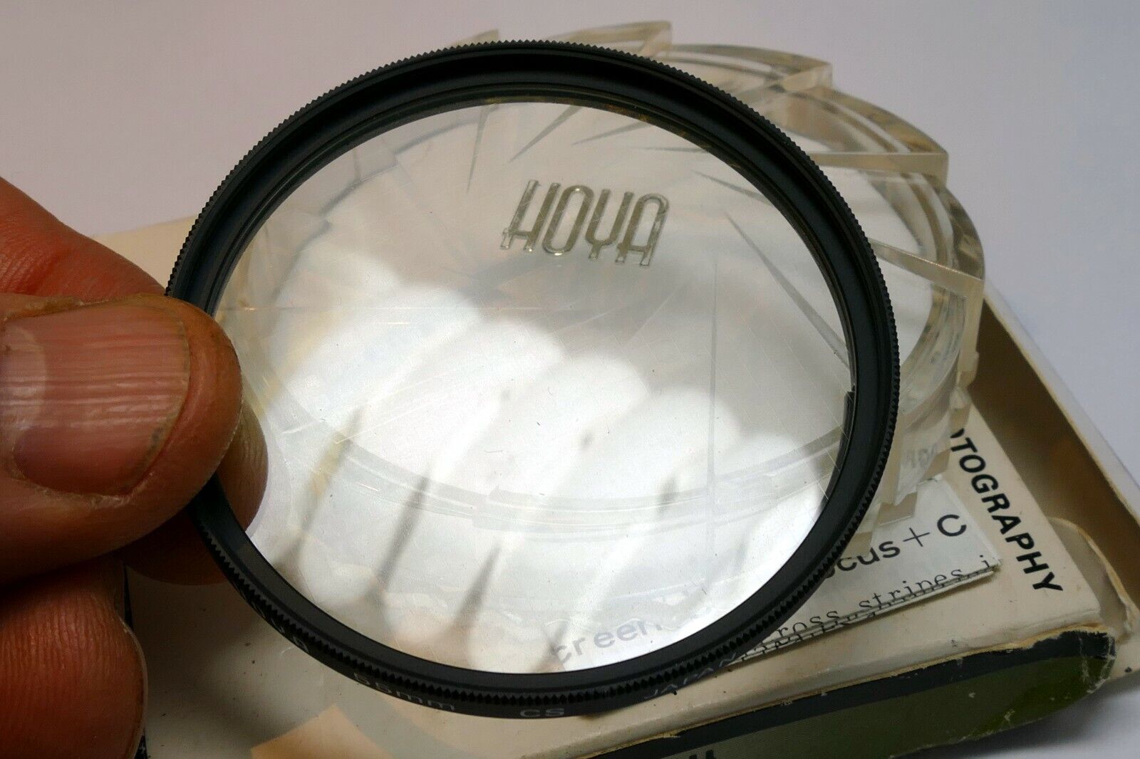HOYA  55mm Lens Filter CS Cross Screen Four star