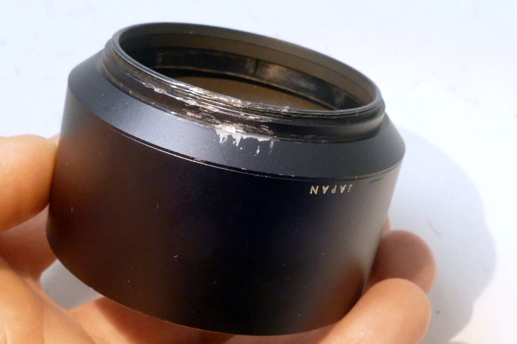 55mm Lens Hood Shade for Miranda 135mm f2.8 13.5cm Metal DAMAGED FOR PARTS AS IS
