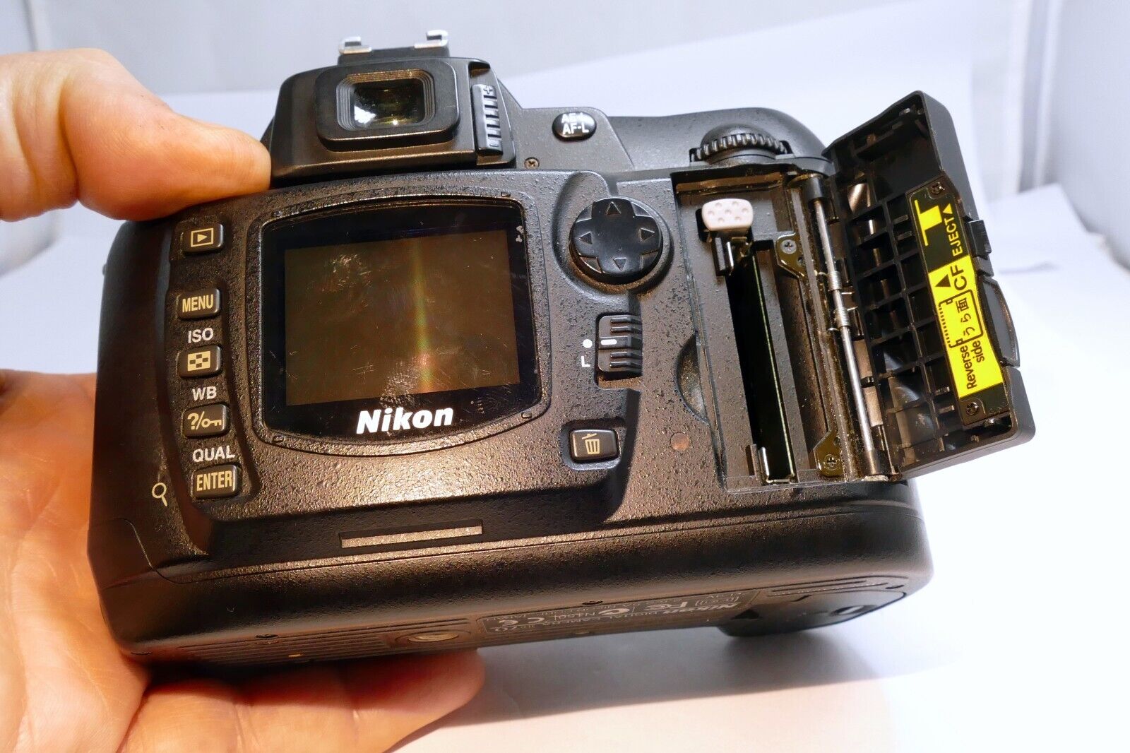 Nikon D70 Camera Body Only - CHA error  AS IS parts Repair