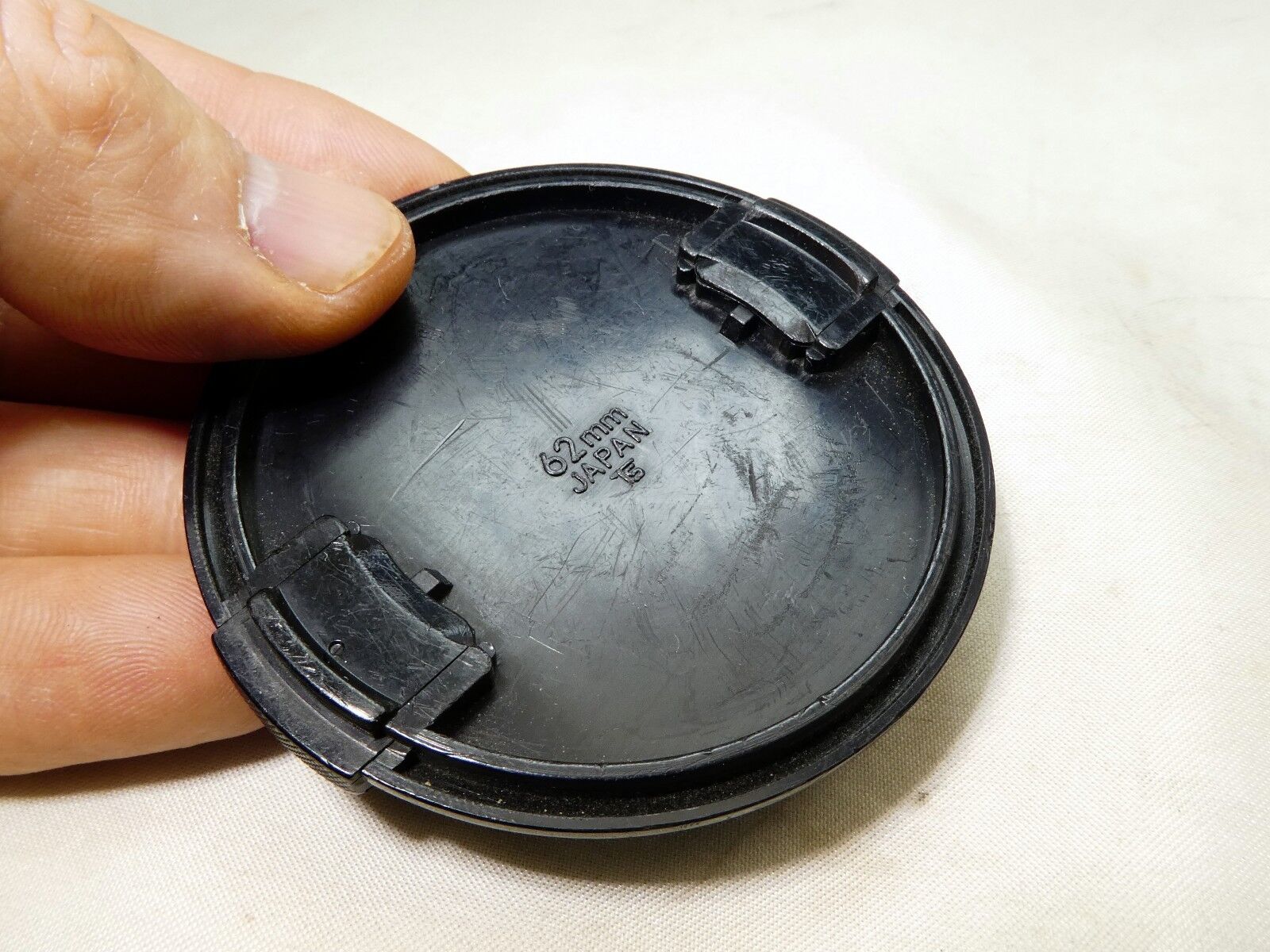 Soligor 62mm Lens Front Cap Snap on type for made in Japan