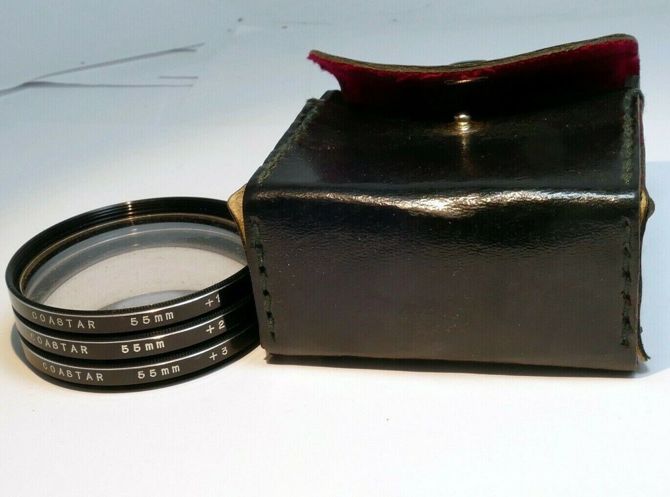 Coastar Macro Lens 55mm +1 +2 +3 Filters threads screw in close-up   set kit