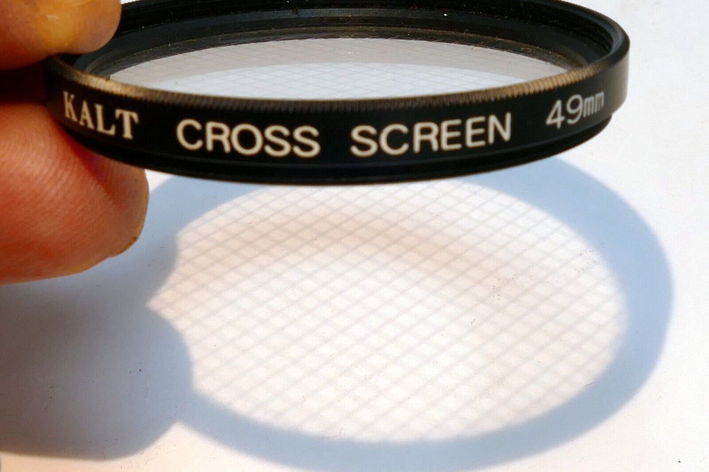 Kalt Cross Screen  49mm Lens  4 Star  CS