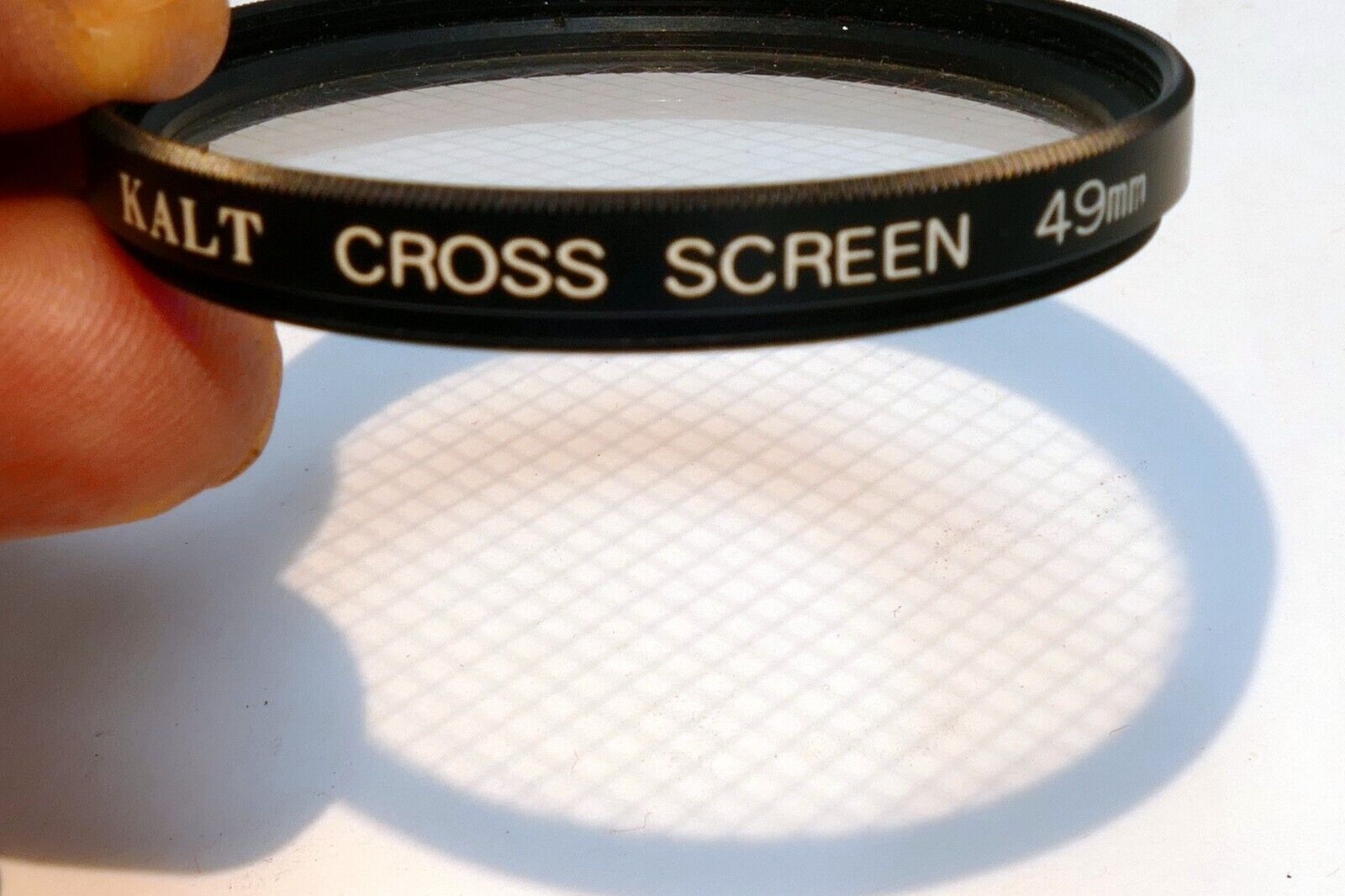 Kalt Cross Screen  49mm Lens  4 Star  CS