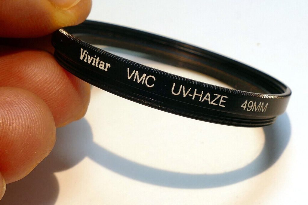 Vivitar 49mm Lens Filter  UV-Haze VMC Multi-Coated made in USA