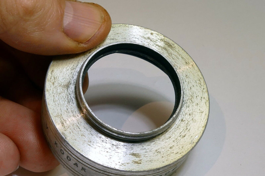 Kodak 34mm series 5 V Metal Lens Hood Shade screw in for 33.3mm 1 5/16" ring