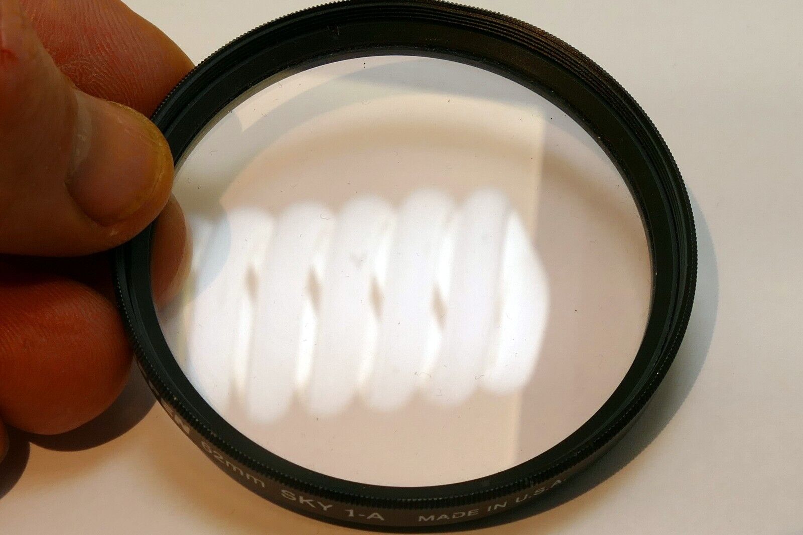 Tiffen 62mm Lens Filter Sky 1-A Skylight made in USA