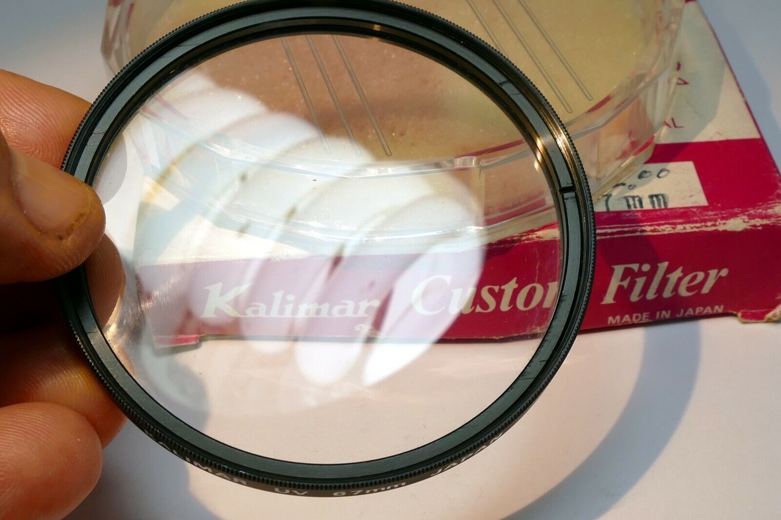 Kalimar UV 67mm Lens filter threaded screw in - boxed