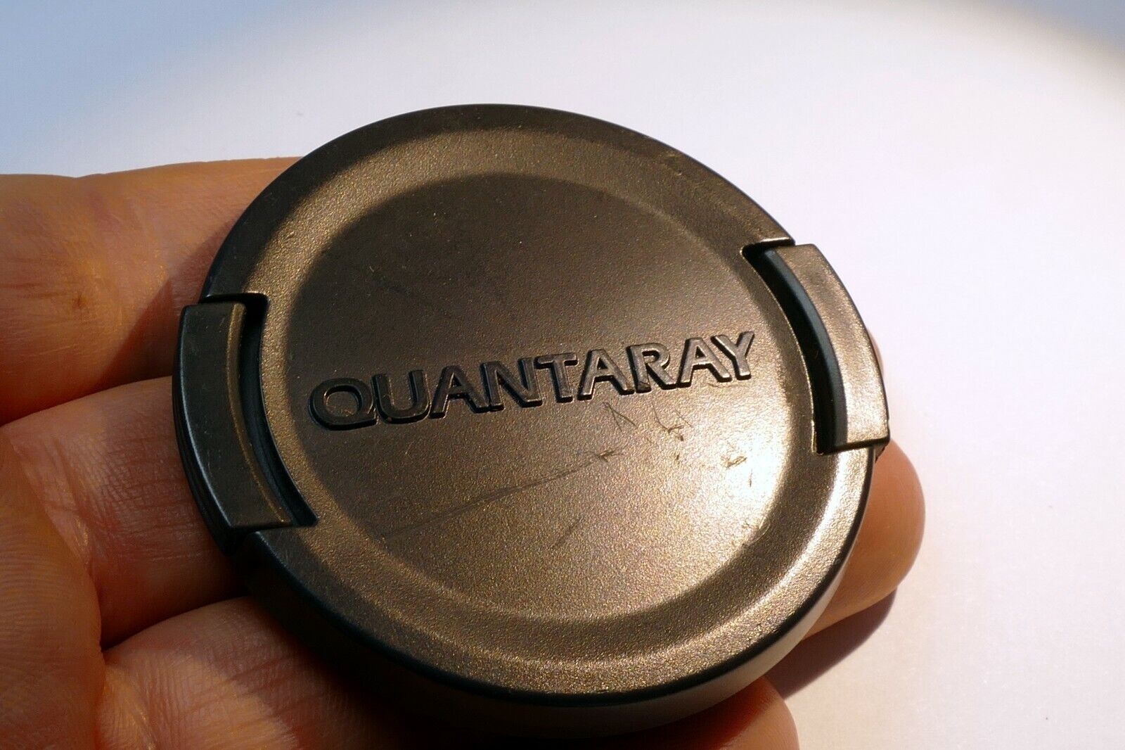 Quantaray 55mm Lens Front Cap snap on for 28-80mm f3.5-5.6 Macro AF at 80mm 1:2
