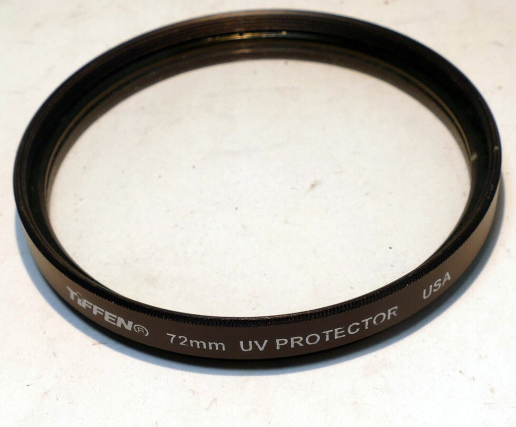 Tiffen 72mm Filter  UV  Protector  made in USA deep profile for telephoto lenses