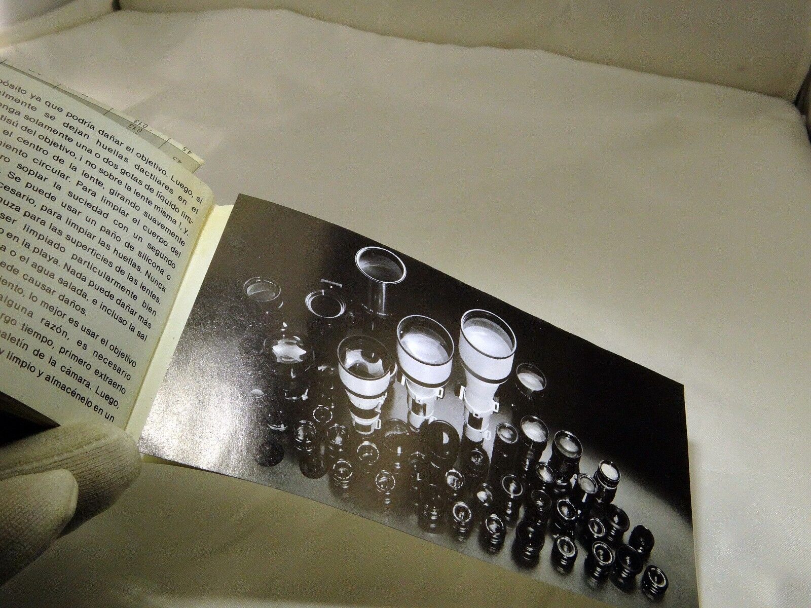Canon FD Lens Instructions Accessory Guide English 60 pages EN D F SP
