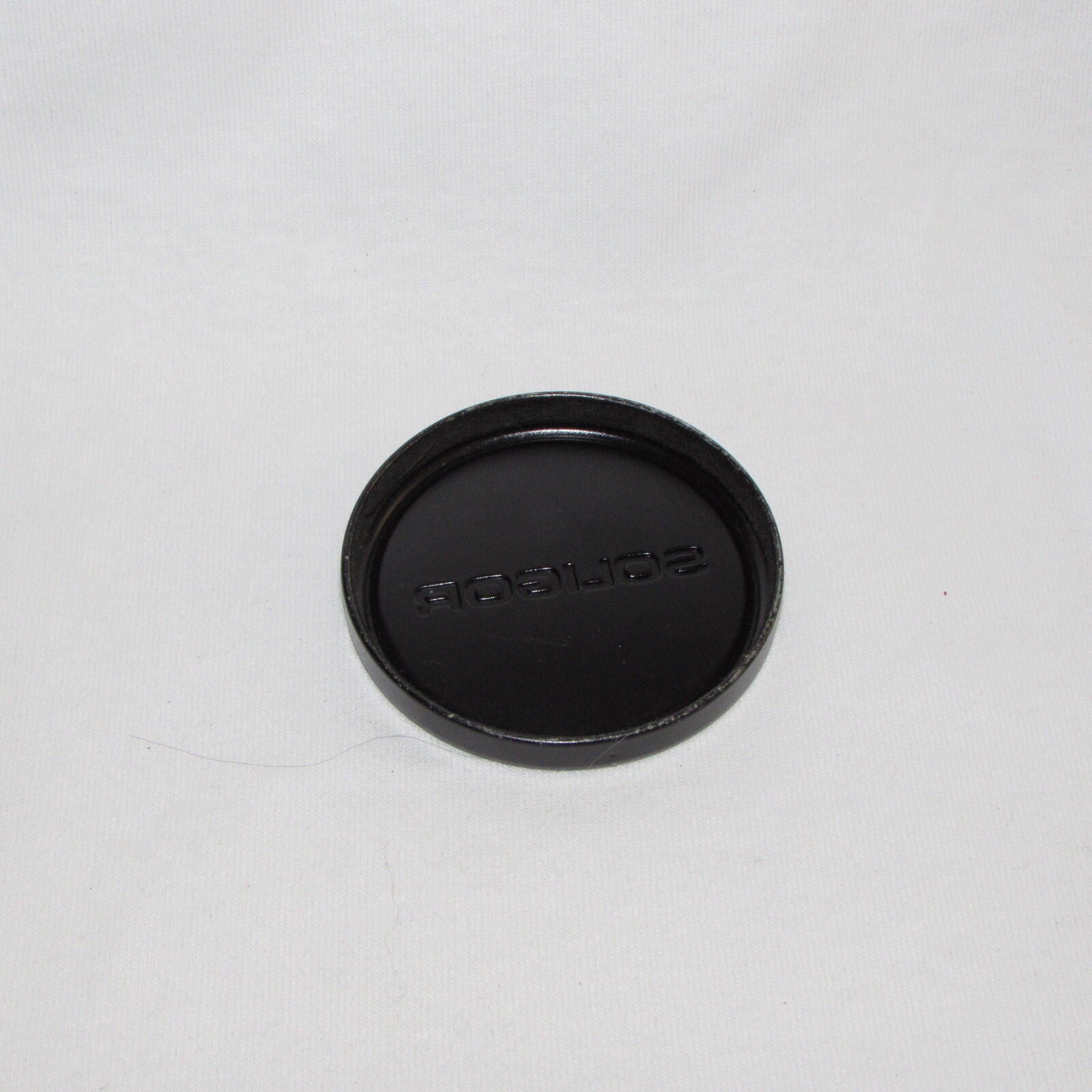 Used Soligor 55mm Metal Front Lens Cap 57mm ID slip on type  B01442
