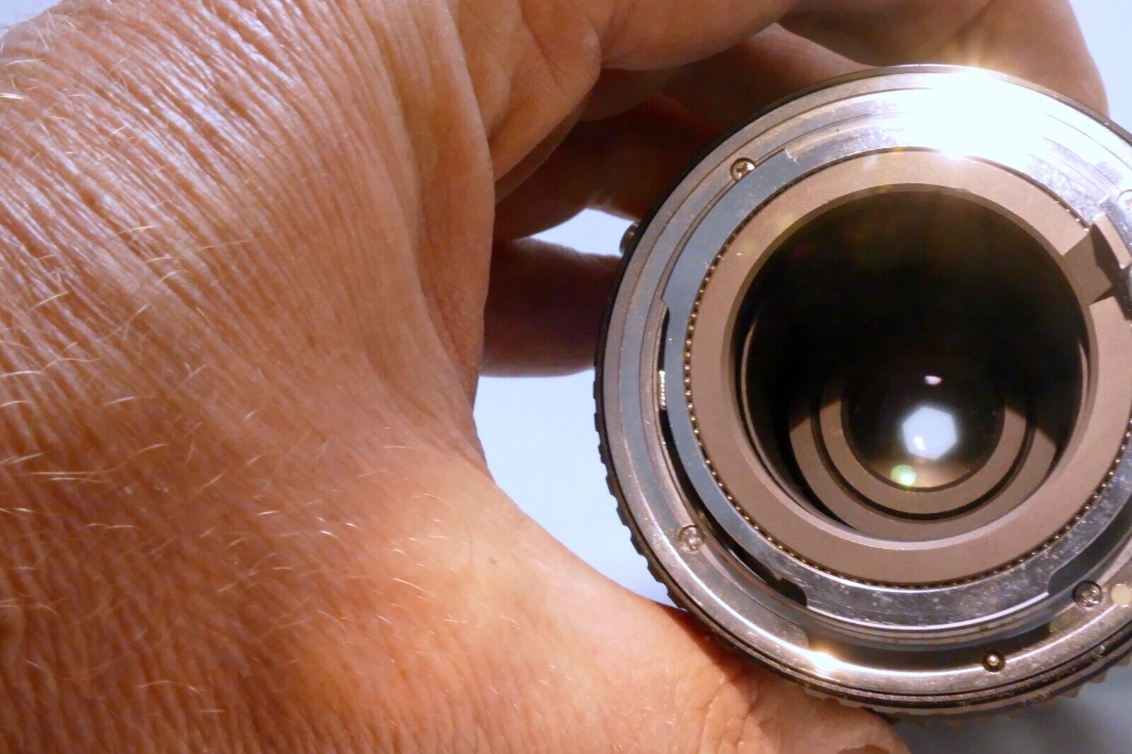 Sears 28-70mm f3.5-4.5 for PENTAX K KR manual focus lens - With separation haze