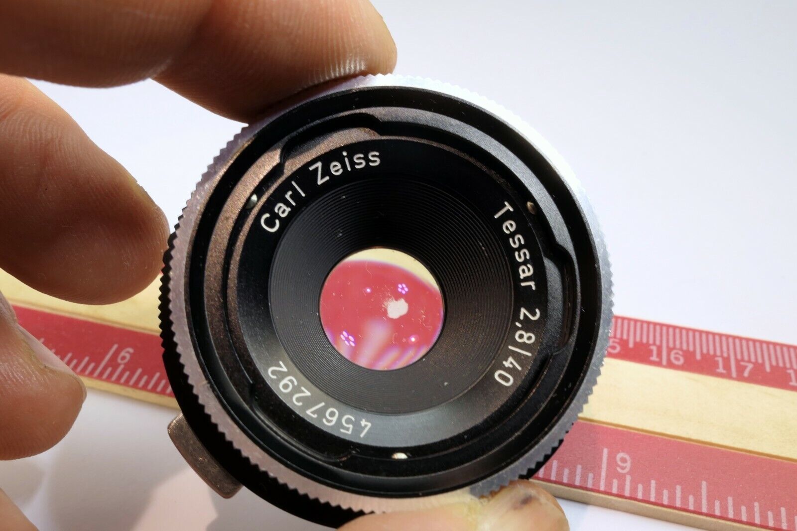Carl Zeiss Tessar 40mm f2.8 LENS for Rolleiflex SL cameras Parts repair AS IS