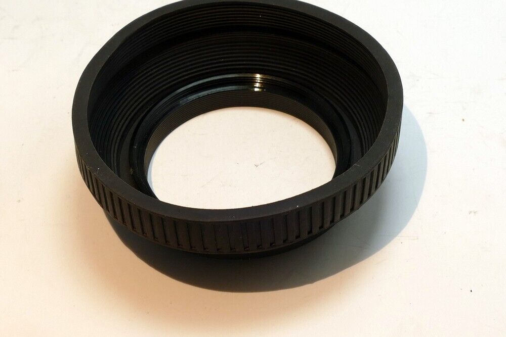 Rubber 52mm Lens Hood Shade for 35mm or 28mm f2.8 wide angle lens