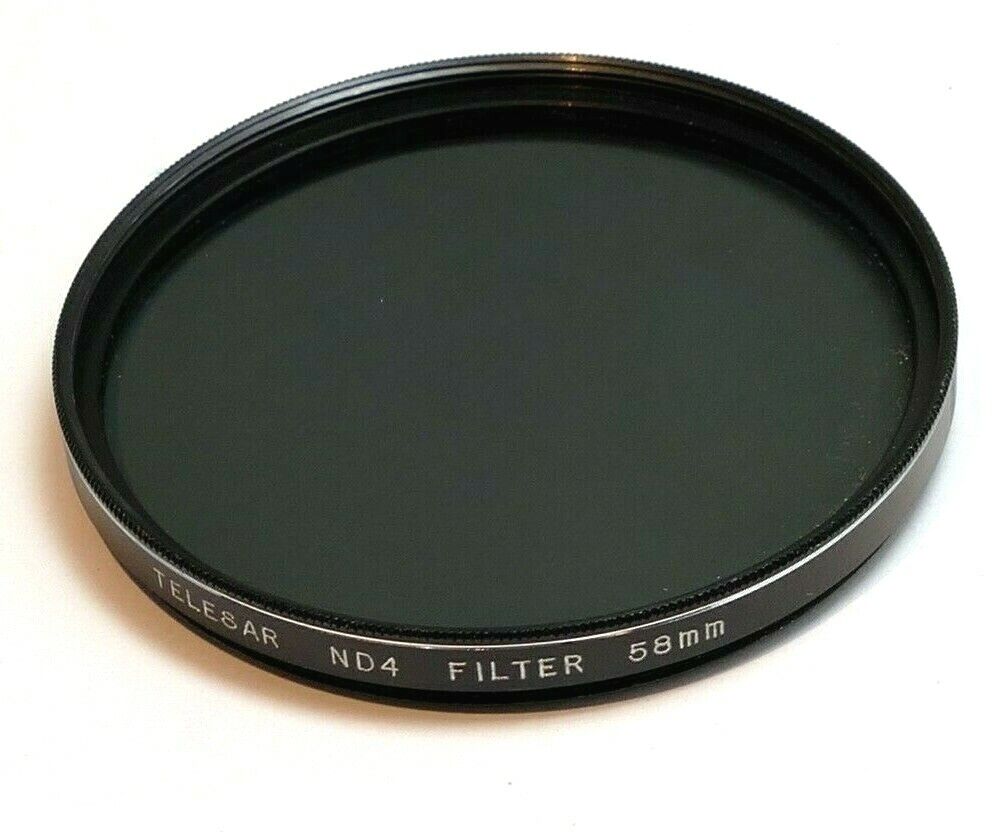Telesar ND4 Lens Filter screw in 58mm  neutral density ND X4