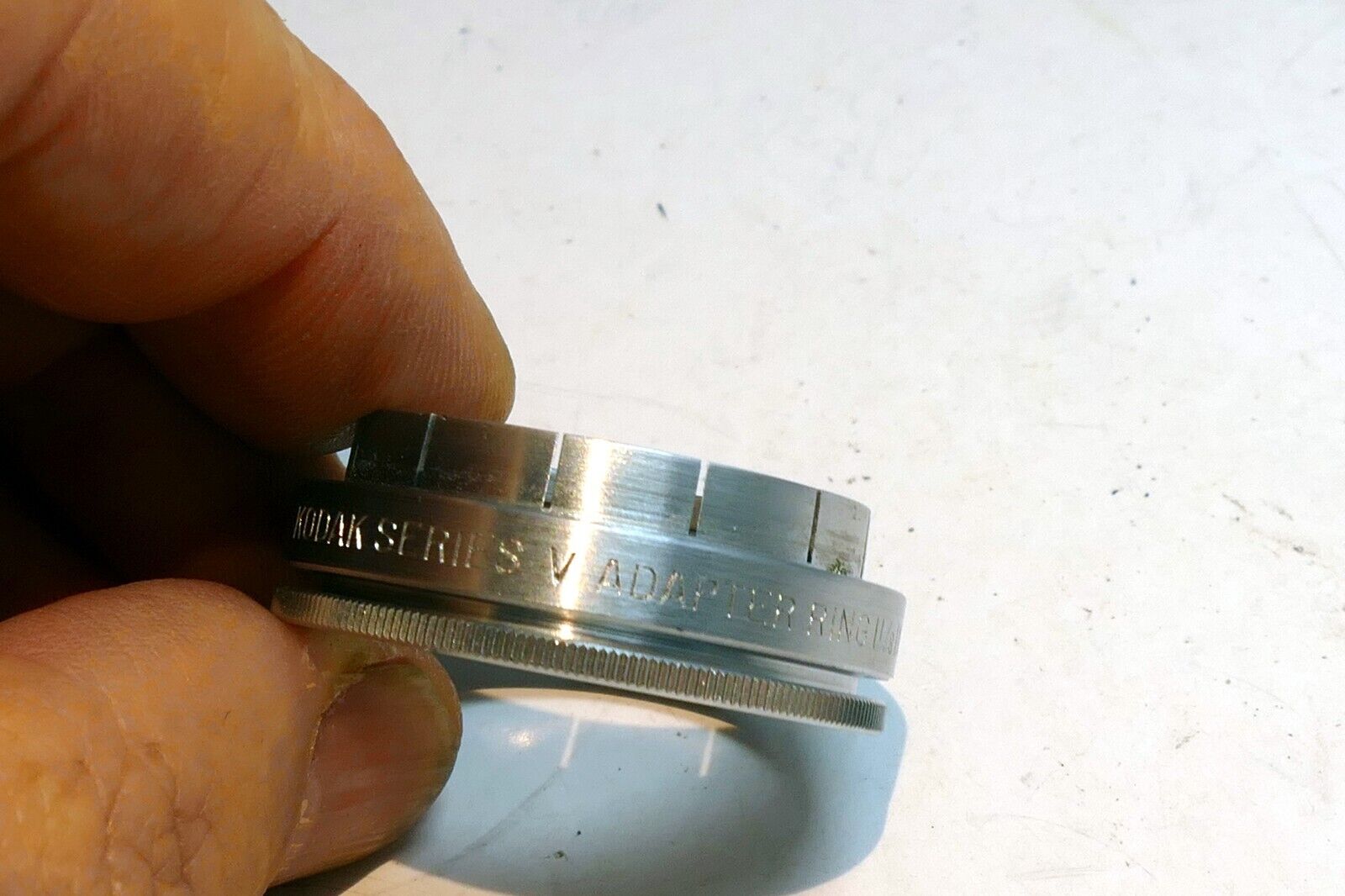 28.5mm ID (slip on type) to series V 33.3mm metal filter holder adapter 5 1 1/8"