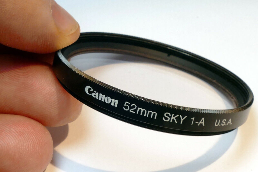 Canon 52mm Filter Skylight 1-A made in USA  Genuine