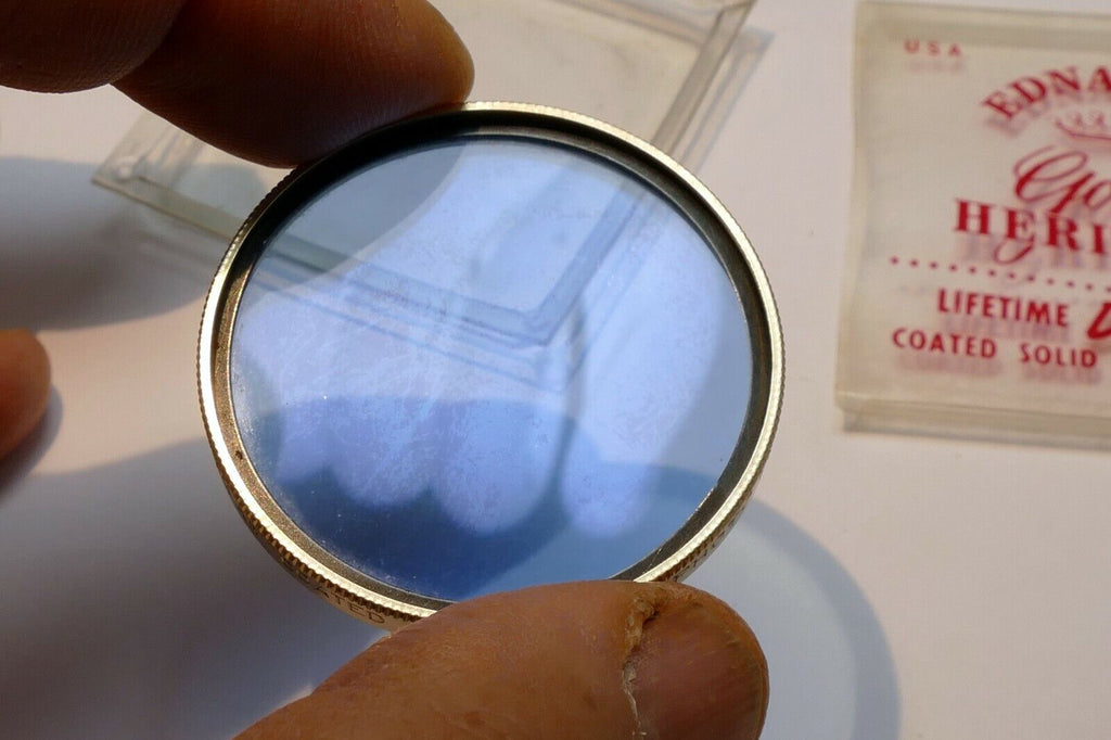 Ednalite Duraklad Photo Flood 80B Blue drop in series 6 VI  filter 41.3mm