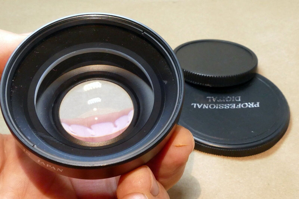 52mm Vision Optics 0.48X Wide Angle Lens with 52mm Hoya sky filter attached