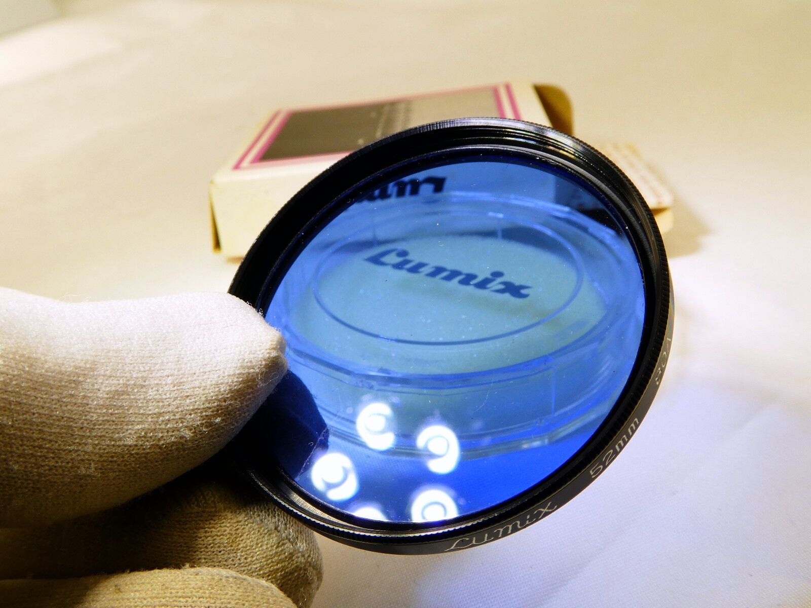 Lumix 80A 52mm Dark Blue Filter for Color Film Made in Japan Genuine EOM