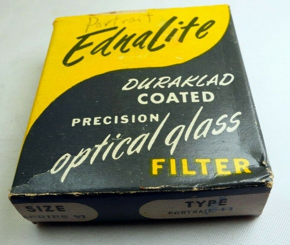 Ednalite Duraklad Portrait +3 Close Up Filter lens series 6 drop in 41.5mm