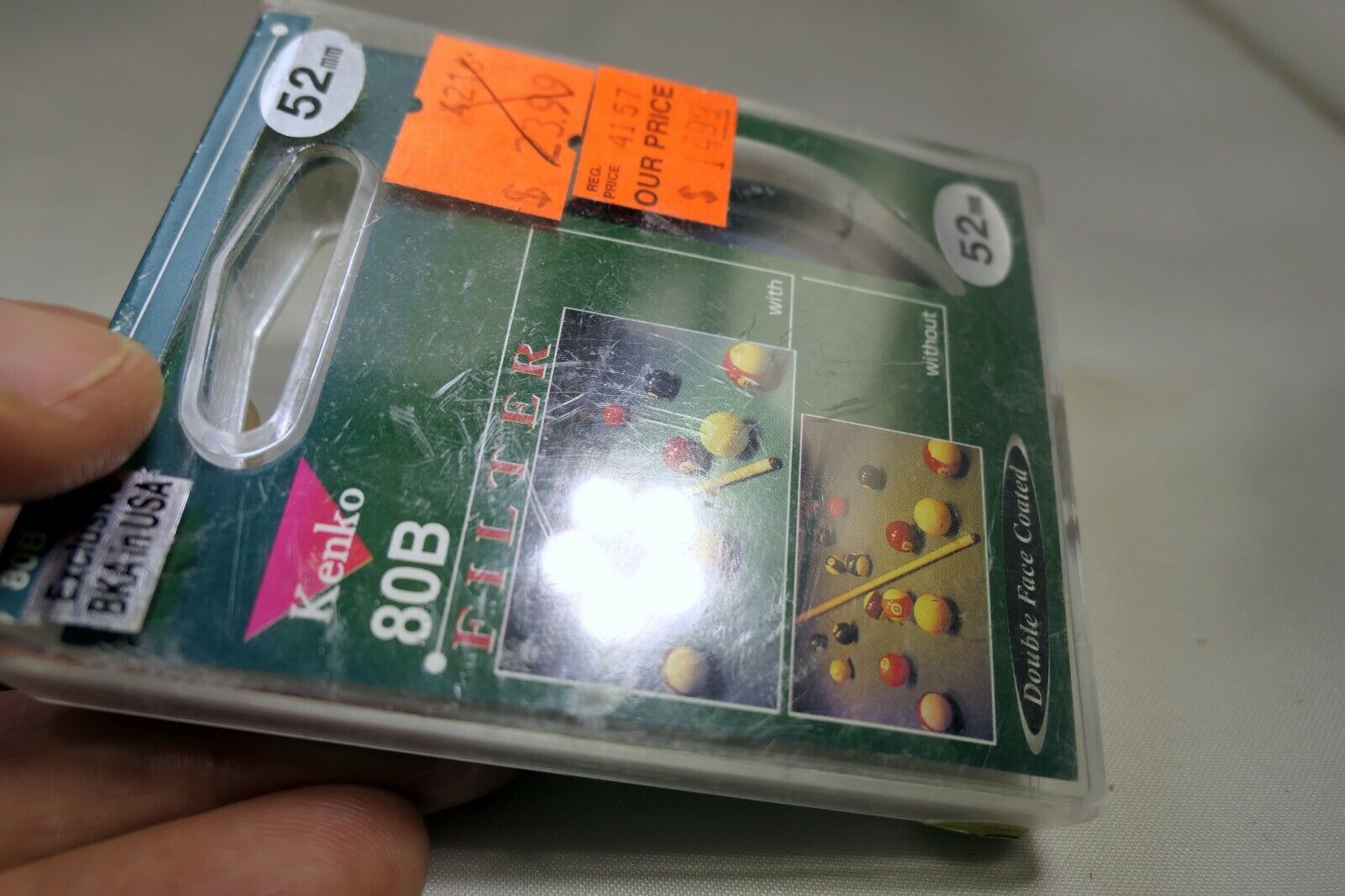 Kenko 52mm 80B Blue  Lens Filter screw in type boxed new