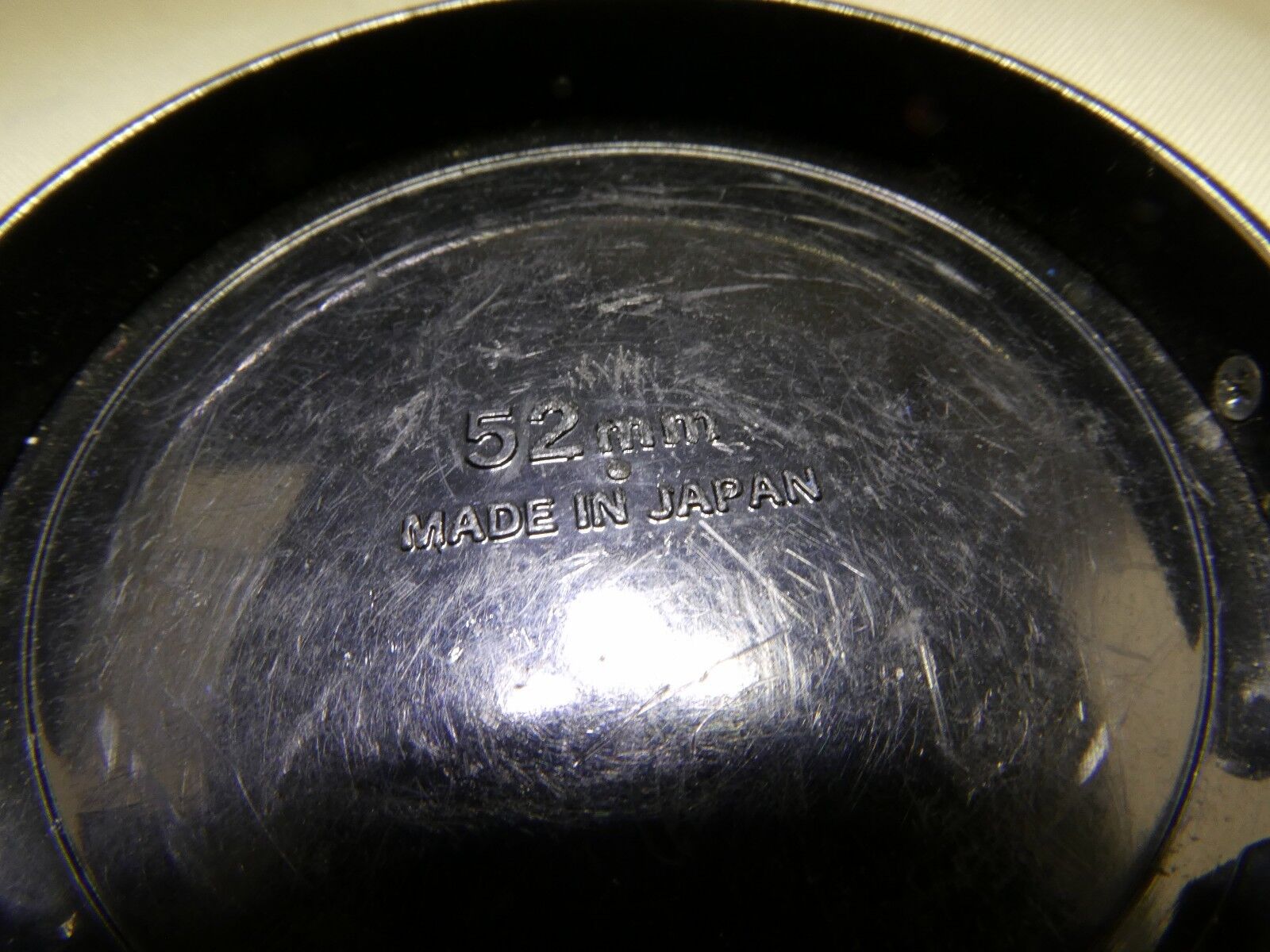 Nikon Lens Front Cap 52mm Made in Japan for  50mm f1.4 35mm Ai-s AI Nikkor Black