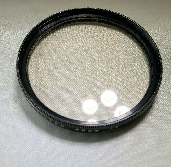 Vivitar 46mm Skylight 1A  Lens Filter vintage screw in type