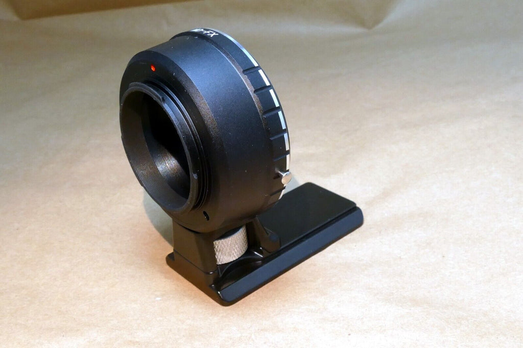 Minolta MD/MC Lens to FX Camera mount adapter Fuji Fujifilm X-Pro w/ Tripod Shoe