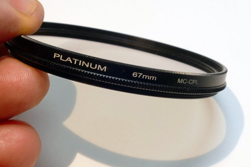 Platinum  67mm Lens Filter  Circular Polarizer C-PL MC Multi-Coated Wide Angle