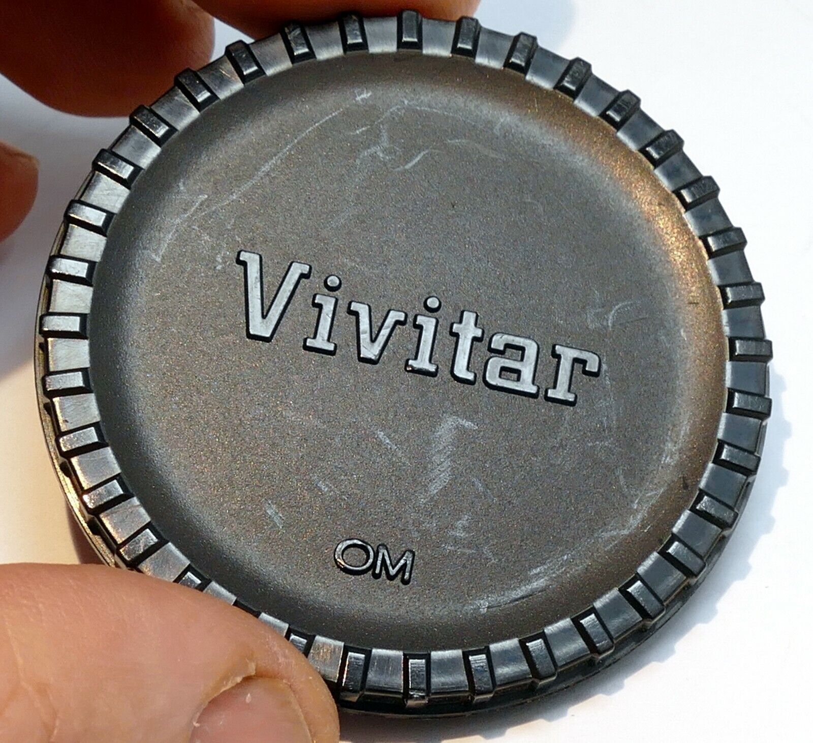 Vivitar OM Camera Body Cap for Olympus or teleconverter front cap 2X  B01358