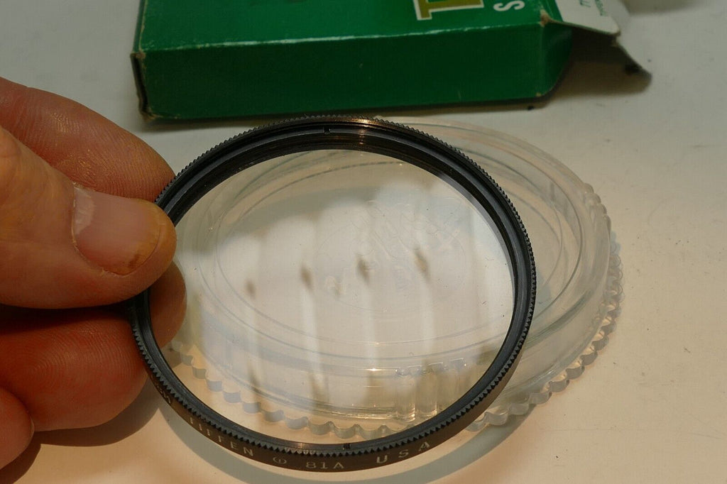 58mm Tiffen Ji-trans 81A Warming Filter made in USA
