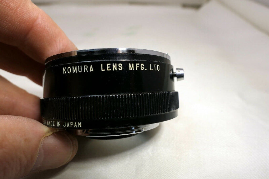 Komura 2X Telemore Tele-Converter Lens for F Non Ai Manual Focus cameras