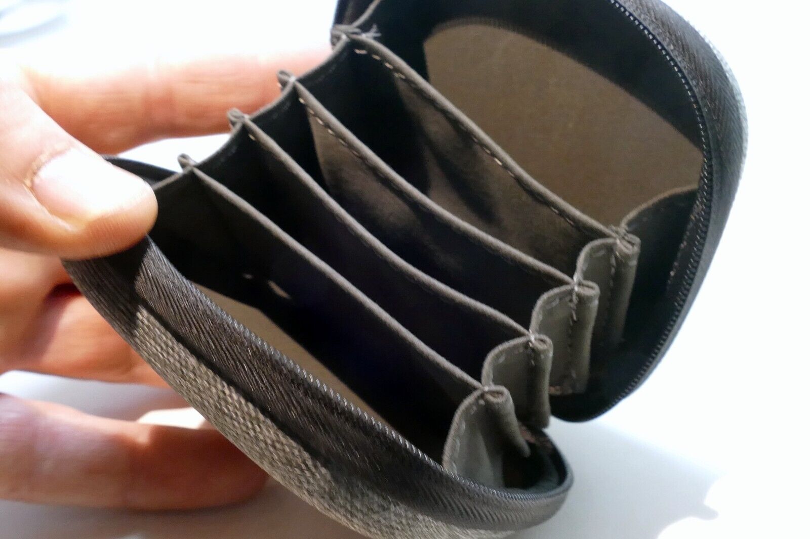 Empty Case Wallet Pouch for NISI USA P1 filters size 40X60mm fits 5 filters